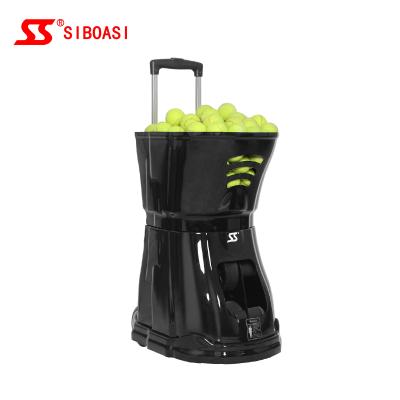 China Tennis Training Used Automatic Tennis Shooting And Feeding Machine With Remote Control Speed ​​And Frequency for sale