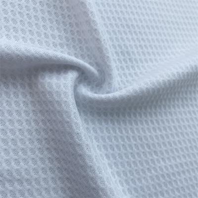 중국 Garment Materials 100% Polyester Knitted Jacquard Soccer Mesh Fabric for Sportswear 판매용