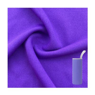 China Single Jersey 4 Way Stretch Knitted Polyester Fabric Moisture Wicking Stretchable for sale