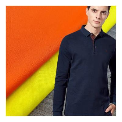 중국 Manufactures Flame Retardant Pique Fabric for POLO Shirts and T-shirts 100% Polyester 판매용