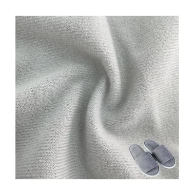 China Plain Style Velvet Knitted Fabric 145-155cm Width 100% Polyester Stocklot for sale