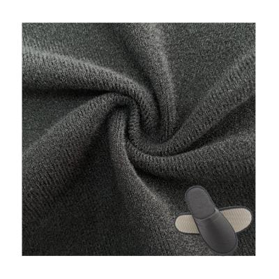 China 100% Polyester Soft Knitted Velvet Fabric Customized With Plain Dyed Pattern for sale