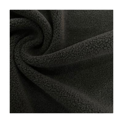 China Polyester Einseitig Polarfleece Gewebe Geflecht Warm halten für Sport Hoodies zu verkaufen