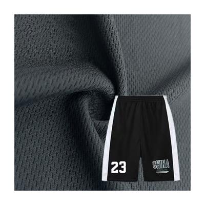 China 75D Garn Count Strick Mesh Stoff 100% Polyester Vogel-Augen-Gitter für Sportbekleidung zu verkaufen