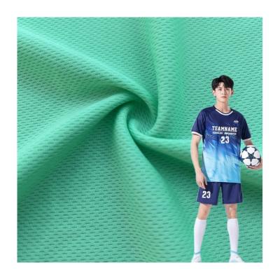 China Athletic Wear Bird Eye Stof 140-160gm Dry Fit 100% Polyester 150cm-180cm Breedte Te koop