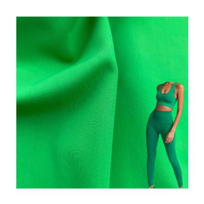 China 85%Nylon 15%Spandex Quick Dry Lycra Fabric for Yoga Set 4 Sides Elastane Medium Weight for sale