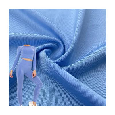 China 4 Way Stretch Double Layer Spandex Twill Fabric in Plain Dyed Style for Dancewear for sale