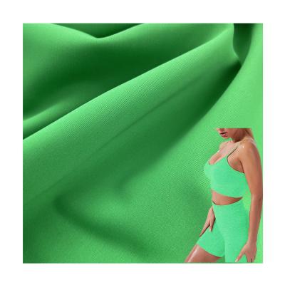 China Tear-Resistant Jersey Knitted Fabric for High Elastic Yoga Lycra in 81 Nylon 19 Spandex for sale