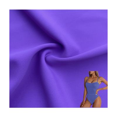 China Garn gefärbt 40D 4Way Stretch Spandex Stoff für wasserdichte Yoga-Schwimmbekleidung Schutz zu verkaufen