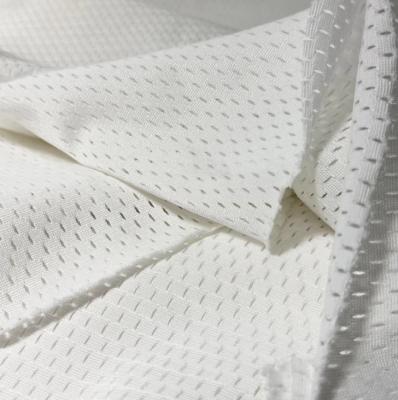 China Breathable Moisture Wicking Mesh Fabric Lightweight For Sportswear Clothes for sale