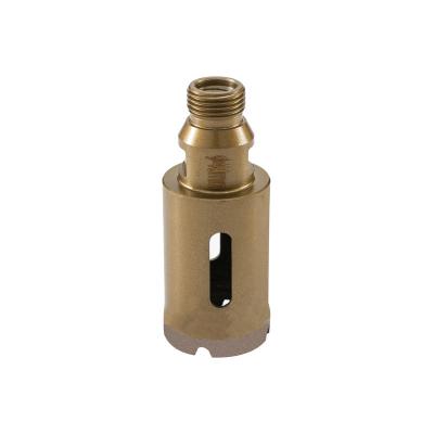 China Concrete Ceramic Granite Gold Marble G1/2-M14 Good Quality Sintered Diamond Core Drill Bit For Porcelain Tile Granite for sale