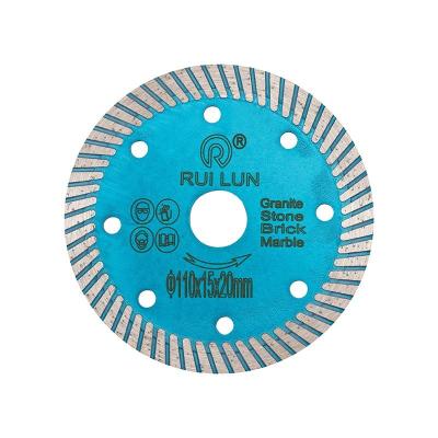 China Durable Red Blue Chinese Black Granite Maker Granite Diamond Saw Blade For Grinder for sale