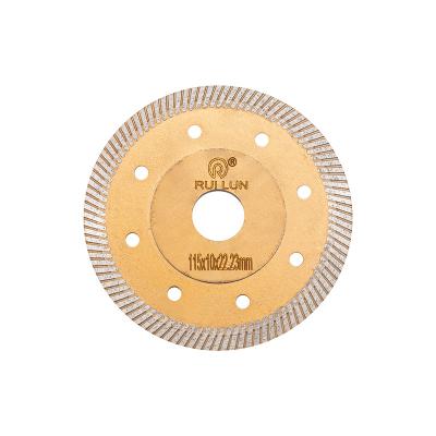 China High Quality Blue Gold Good Price Industrial Use Ceramic Diamond Saw Blade 20mm / 22.23mm / 25 for sale