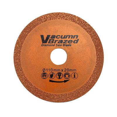 China Factory Professional Multiple Diameters Vacuum Brazed Diamond Saw Blade For Concrete 20 / 22.23 / 25.4mm for sale