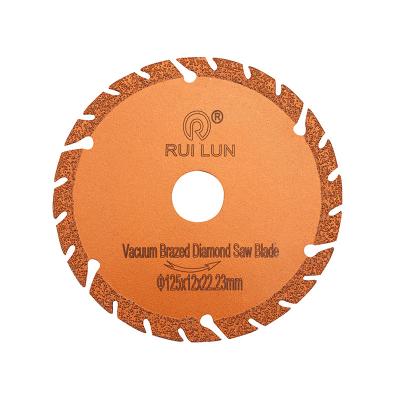 China Factory Professional Multiple Diameters Vacuum Brazed Diamond Saw Blade Concrete Forgranite 20 / 22.23 / 25.4mm for sale