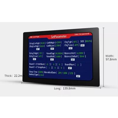 China Wholesale Gobel Power Monitor 4.3 Inch Touch Screen Monitor For Daly BMS Input Power Supply for sale