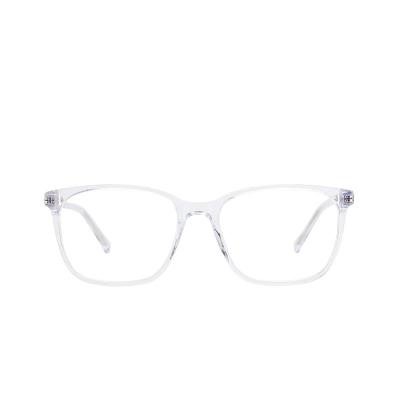 China Fashionable Handcrafted Acetate Glasses Frame Brand Men Optical Eyewear Acetate Frames Computer Glasses for sale