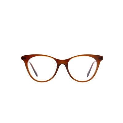 China Fashionable Stylish Eyewear Acetate Brand Blue Light Lenses for sale