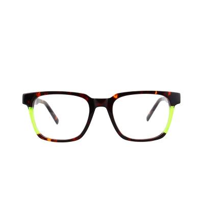 China Optical Frames Flex Hinge Custom Eyeglasses Frame Acetate Reading Glass G4471-A for sale