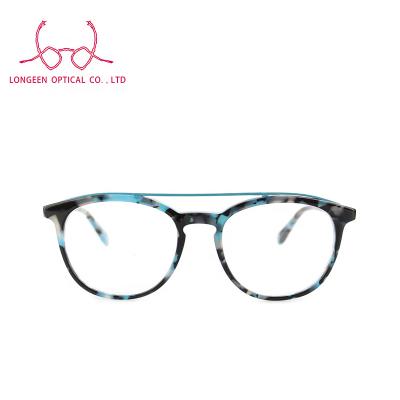 China For Reading Glass Double Bridge G4638 Two Layers Custom Blue Light Blocking Glasses for sale