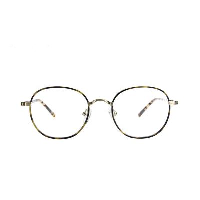 China Latest Hot Sale Metal Glasses Winsor Design Round Optical Frames MG0217 for sale