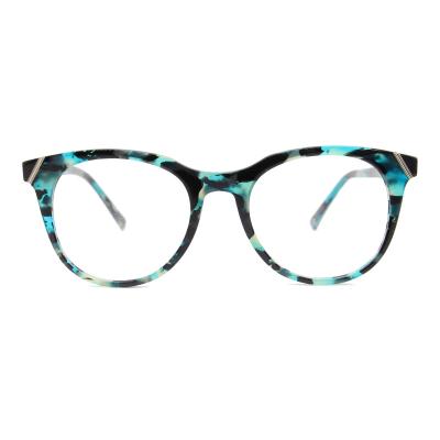 China For reading glass balance screw cyan acetate blocking glasses with customization frame logo for sale