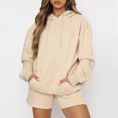 China Quality Breathable Choice 2 Piece Set Women Sportswear Womens Oversized Hoodie for sale