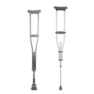 China Take a man walk with broken leg manufacturers wholesale durable high quality aluminum abjustble crutches for adults for sale