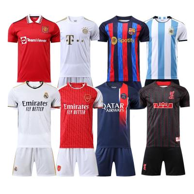 China Shirts & Leading 22/23 Manufacturer Wholesale Custom Soccer Shirt Football Jersey With Custom Name And Number for sale