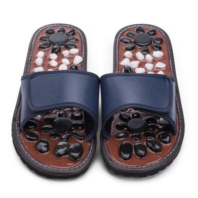 China 2021 Foot Custom Other Massager Products Reflexology Climb Blood Circulation Shoes Sandals Acupressure Foot Massage Stone Slippers for sale