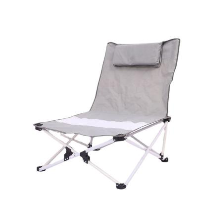 China Wholesale Custom Portable Foldable Chair Backrest Beach Lounge Chairs Outdoor Camping Fishing Chair Beach Chair for sale