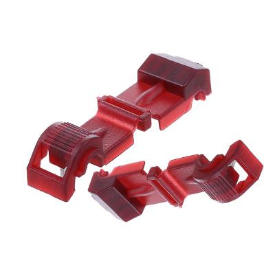 China 0.5-1.0 T-Tap Wire Connector Quick Splice 22-18 Lugs Red T Tap Gauge Wire Splice Auto-Strip Radio Terminals for sale