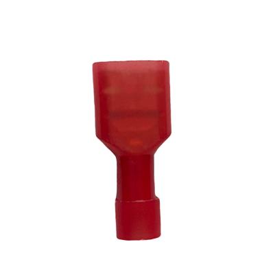 China 0.5-1.5mmÂ ² Red Nylon-Solid Single Terminal Blocks Crimp Easy Entry Female Quick Connectors for sale