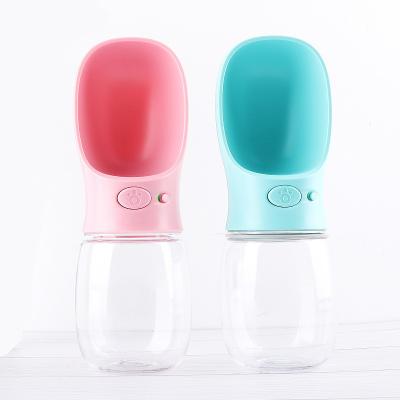 China Sustainable Leak Proof Puppy Water Dispenser With Portable Feeder Dog Drinking Water Bottle for sale