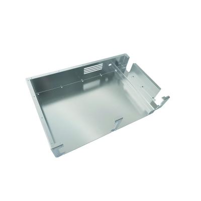 China Factory Custom Made Aluminum Sheet Metal Brushed Panel Stamping Aluminum Stainless Steel Bracket Bending Welding Box for sale