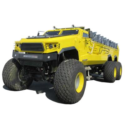 China Hot Sale 6*6 ORV Cross Country Big Wheel Truck Diesel Off Road ATV ATV6 Truck Monster Truck for sale