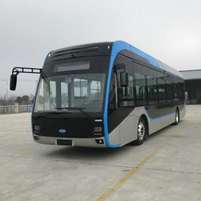 China 12m New Energy Zero Emission RHD / LHD Customized Electric City Bus 322KWh for sale