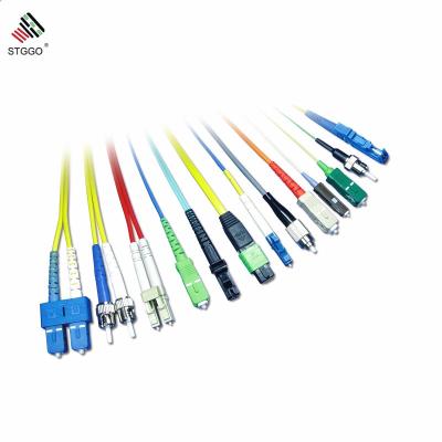 China Manufacturer good quality SC/LC/FC/ST duplex/multimode/simple fiber optic patchcord for FTTH FC-APC-SC/UPC/SM/%3/LM/D for sale