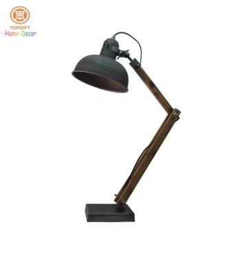 China European Modern Table Lamps , Folded Medium Black Standing Table Lamp for sale