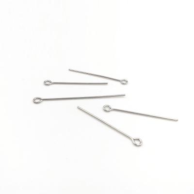 China High Quality Environmental Friendly Accessories Cheap Eye Pin Stainless Steel Jewelry Fitting for sale