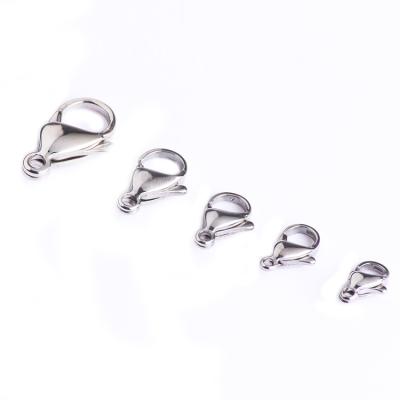 China HOYO Lobster Claw Clasp High Quality Stainless Steel Environmental Friendly Custom Available Accessories For Jewelry Making for sale