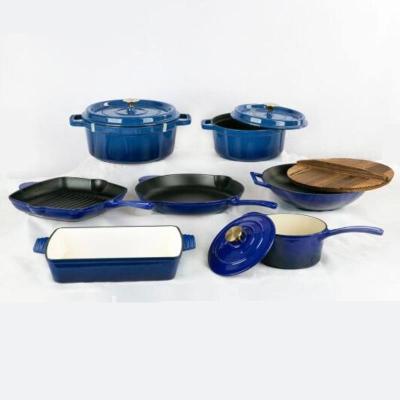 China Durable High Quality Luxury Porcelain Cast Iron Kitchen Care Wholesale Home Appliance Items for sale