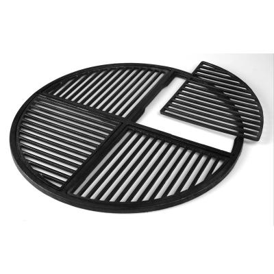 China Cast Iron Dustproof Induction Flat Round Air Fryer BBQ Grill Grilling Electroplate Airfryer for sale