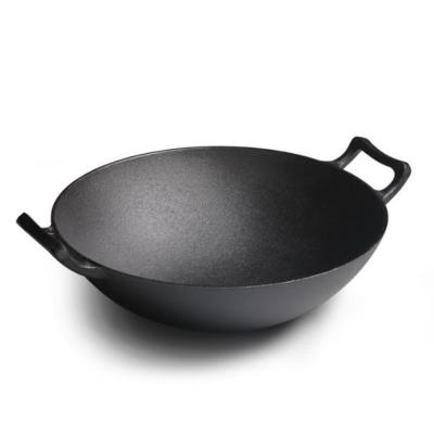 China Viable Chinese Round Wok Pans for sale