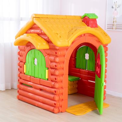 China PP Forest Colorful Plastic Play House Indoor Children's Playhouse Plastic Set for sale