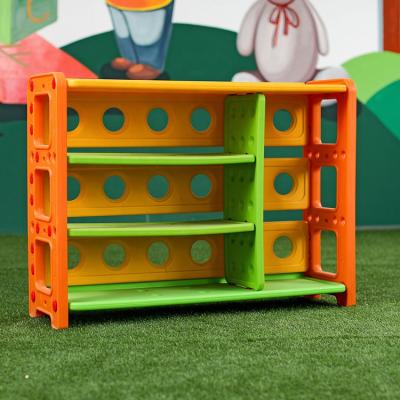 China PE Factory Price Durable School Plastic Baby Toy Book Shelf for sale