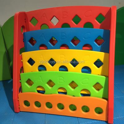 China High Quality PE Plastic Baby Book Shelves for sale