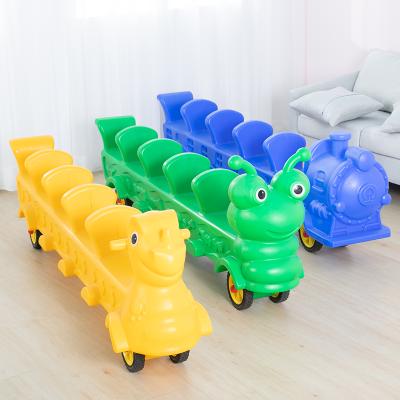 China Kindergarten Children PP Plastic Preschool Children Car Tandem Riding Toys for sale