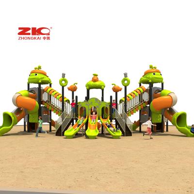 China LLDPE Customized Kids Plastic Outdoor Playground With Pool Slide And Swing Kids Playground for sale