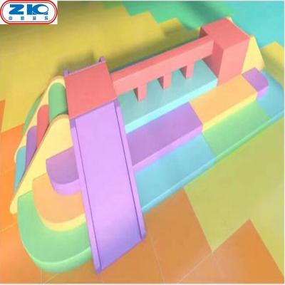 China 2020 Hot Sale Good Quality Colorful Kid Indoor Playground Functional Soft Balance Beam Play Set 430x220x46cm for sale